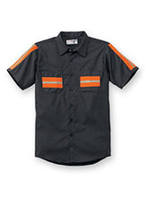 Load image into Gallery viewer, Aramark Enhanced Visibility Short-Sleeve Work Shirt