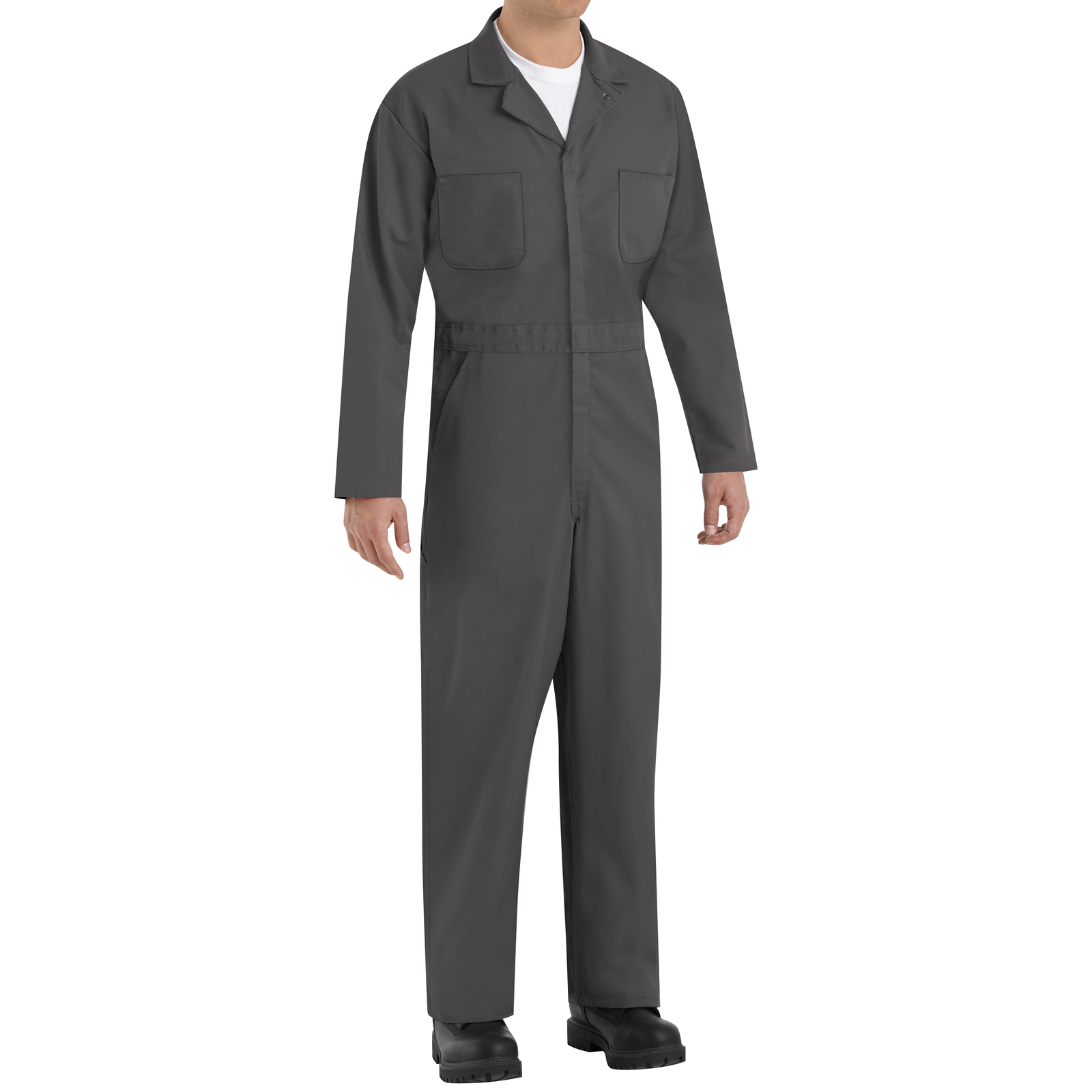 Used Heavy-Duty Coveralls - Charcoal | WorkClassics.com